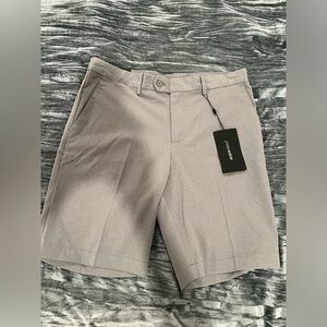 J.Lindeberg Men's Athletic Shorts in Light Gray